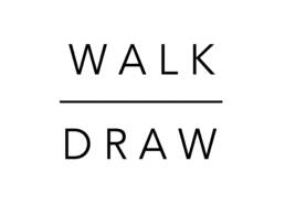 Walk Draw text logo